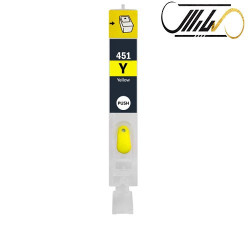 کارتریج زرد قابل شارژ جوهر افشان کانن  canon 451