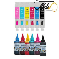 کارتریج قابل شارژ پرینتر های اپسون RX610 - RX690