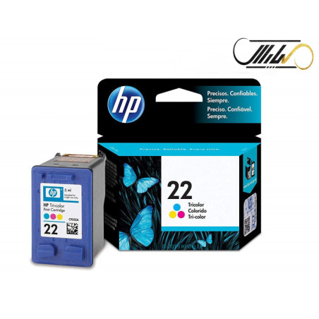 کارتریج جوهرافشان مشکی  اچ پی 22