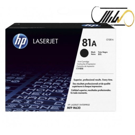 کارتریج لیزری مشکی اچ پی مدل 81A