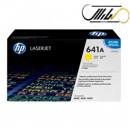 کارتریج لیزری زرد اچ پی مدل HP 641A