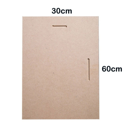 تخته شاسی عکاسی سایز 60*30 ضخامت 8 میلیمتر