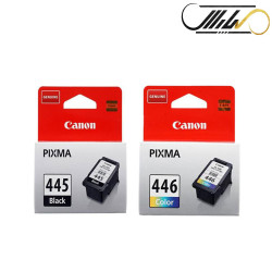 ست کارتریج جوهرافشان مشکی و رنگی کانن CANON PG 445-446