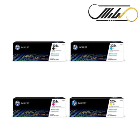 ست چهار رنگ کارتریج اچ پی HP 205A