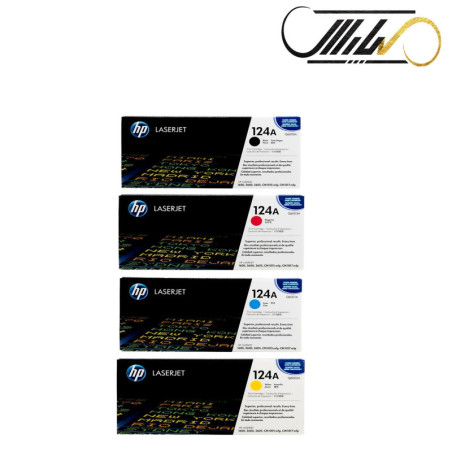 ست چهار رنگ کارتریج اچ پی HP 124A