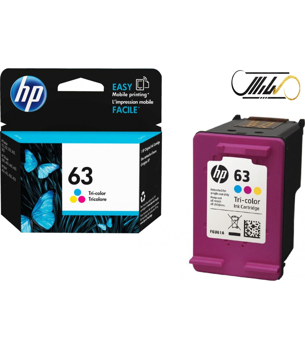 کارتریج پرینتر اچ پی HP 2130 خرید و قیمت کارتریج جوهر افشان hp 63