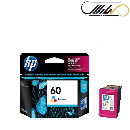 کارتریج جوهرافشان رنگی اچ پی HP 60