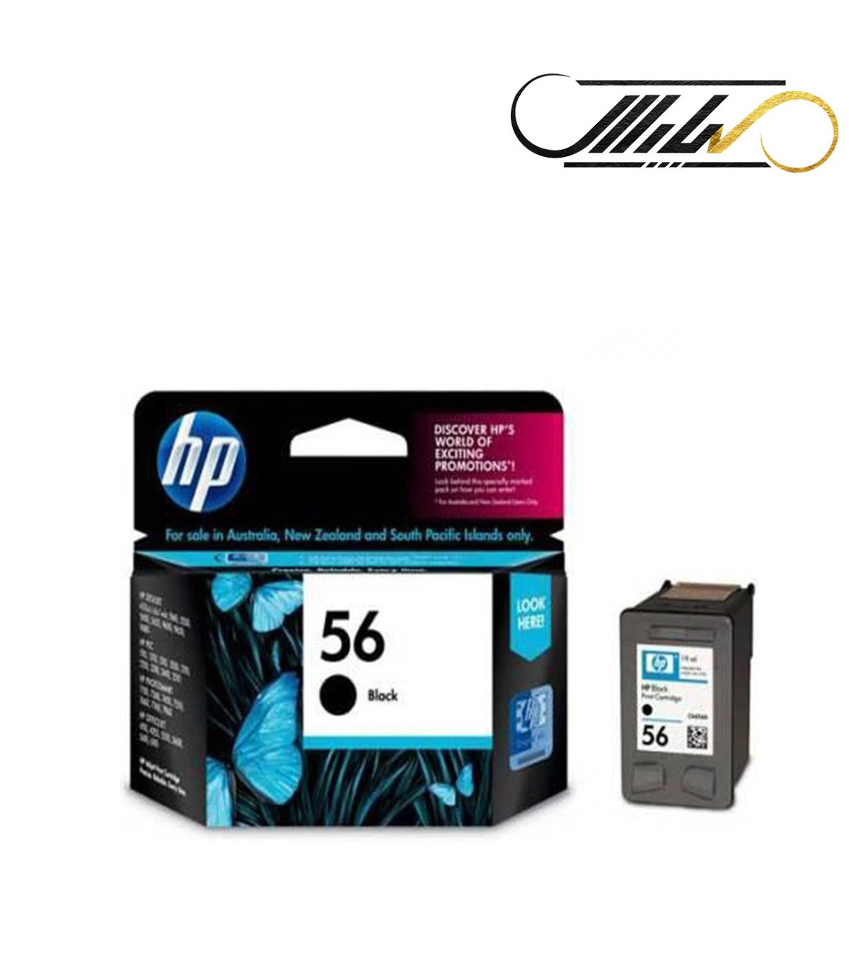 کارتریج مشکی پرینتر اچ پی HP 7760 خرید قیمت کارتریج جوهر افشان 56
