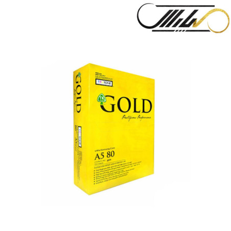 کاغذ A5 گلد بسته 500 عددی