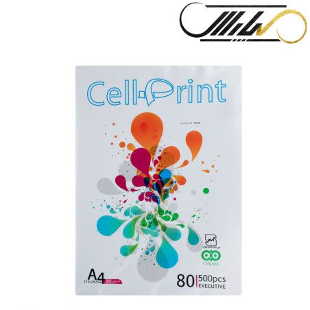 کاغذ A4 سل پرینت بسته 500 عددی