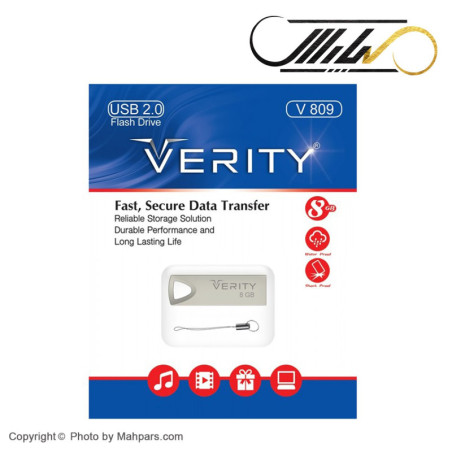 فلش وریتی 8 گیگ مدل verity v809