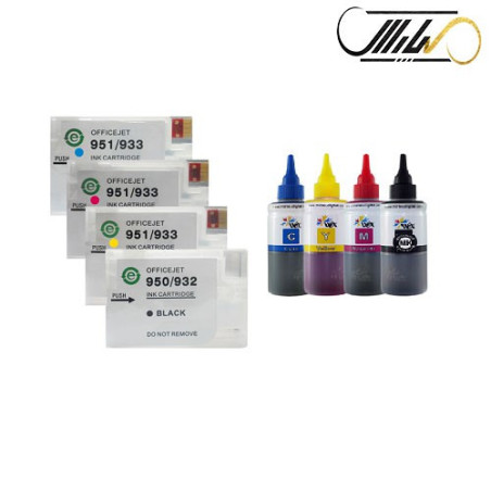 کارتریج قابل شارژ  HP 950-951 با چیپ اتوریست