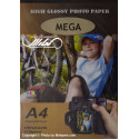 کاغذ گلاسه مگا 115 گرم سایز A4