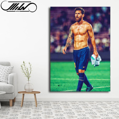 تابلو شاسی طرح لیونل مسی کد 104