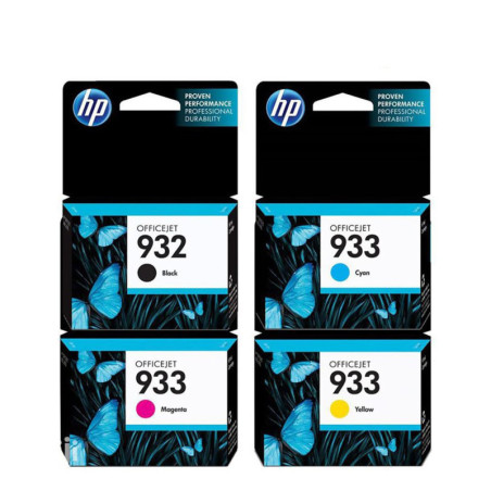 کارتریج اچ پی 932 و 933 ست چهار رنگ