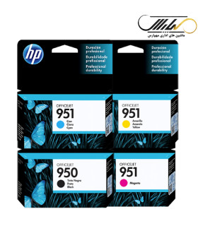 کارتریج اچ پی 950 و 951 ست چهار رنگ